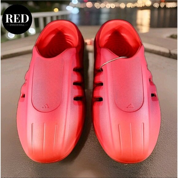 Adidas Originals adiFOM IIInfinity Mule Scarlet Red Slides JI4552 - Men\'s Sz 12 main image 9